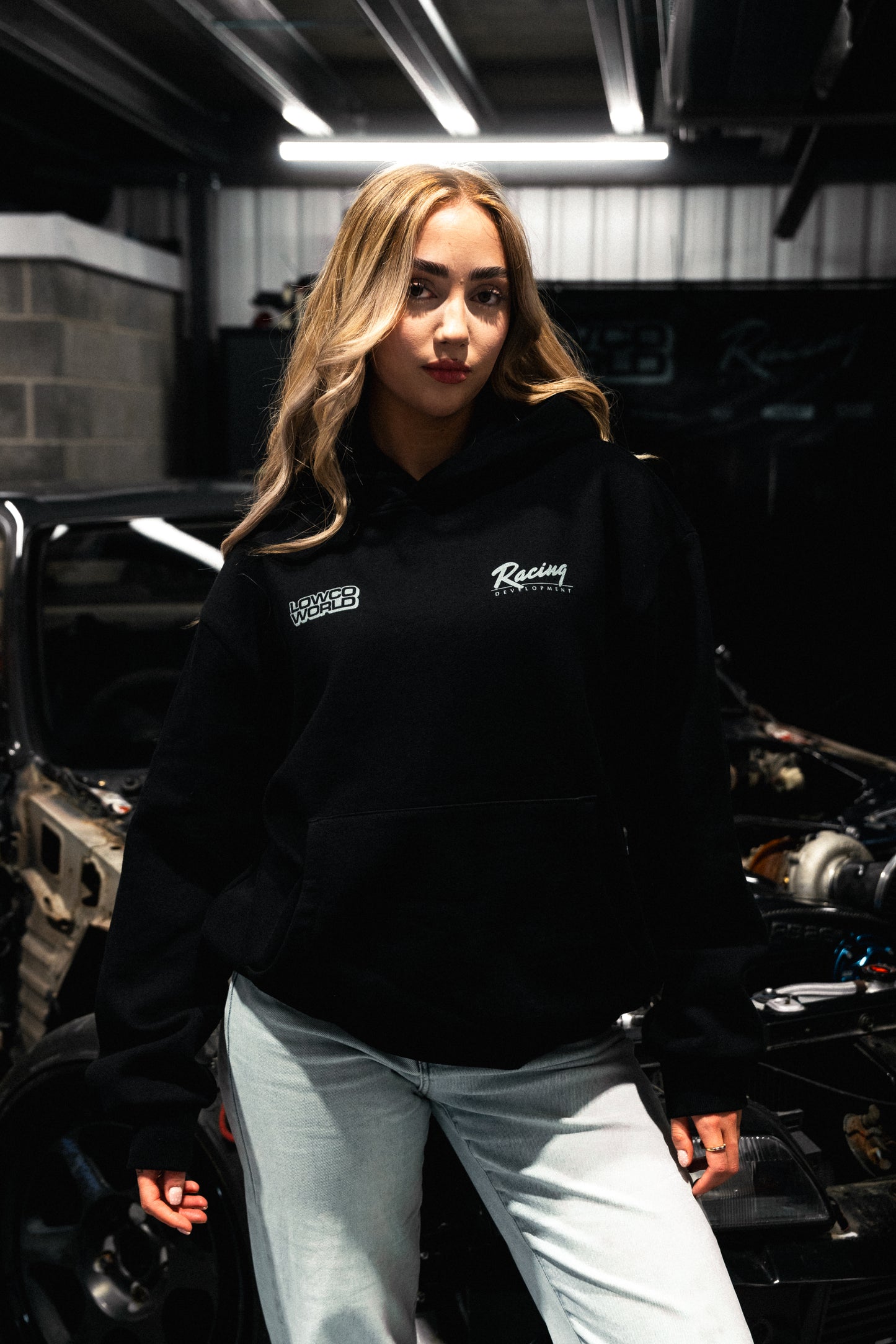 Racing Team Hoodie - Black