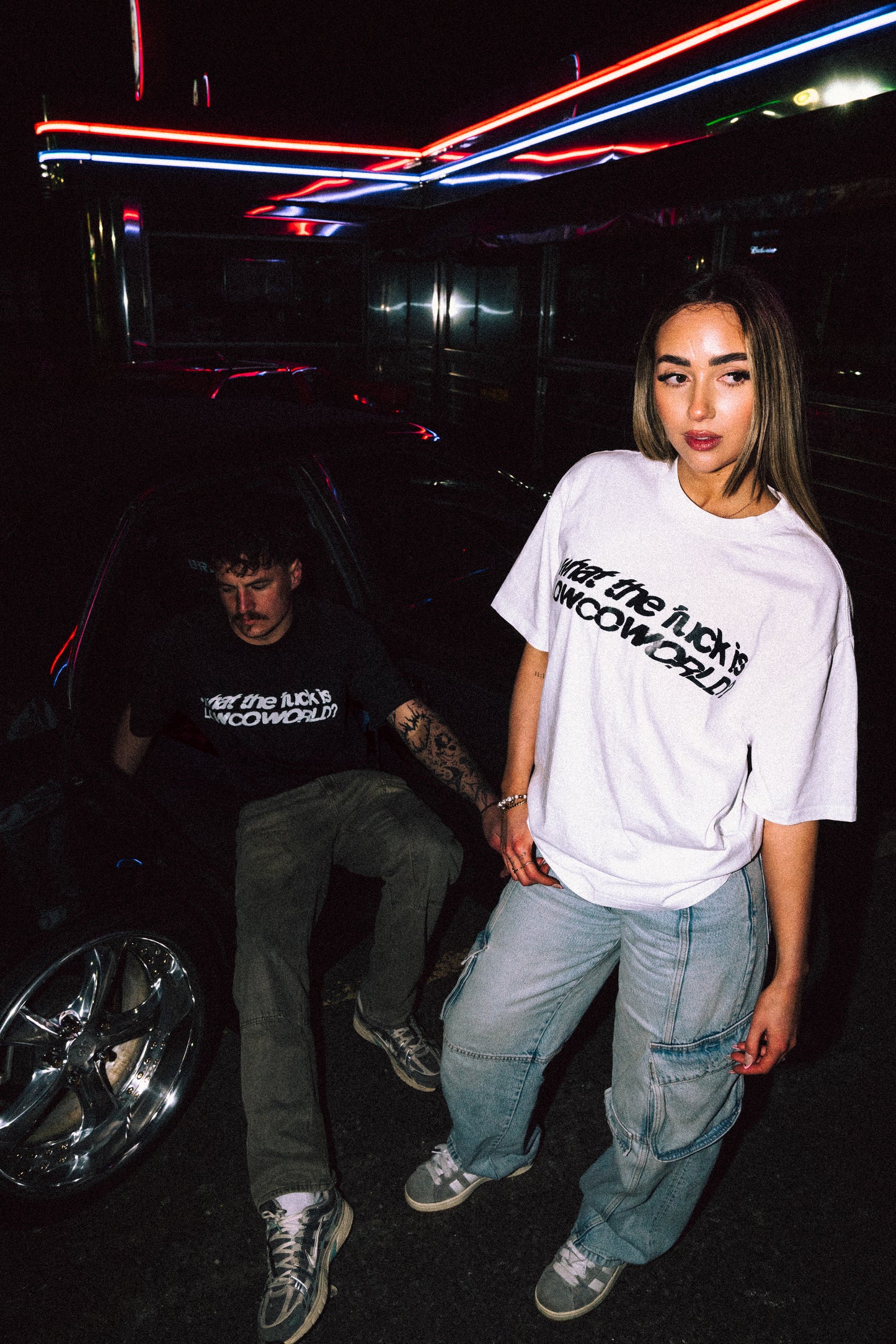 Wtf is Lowcoworld Tee - White