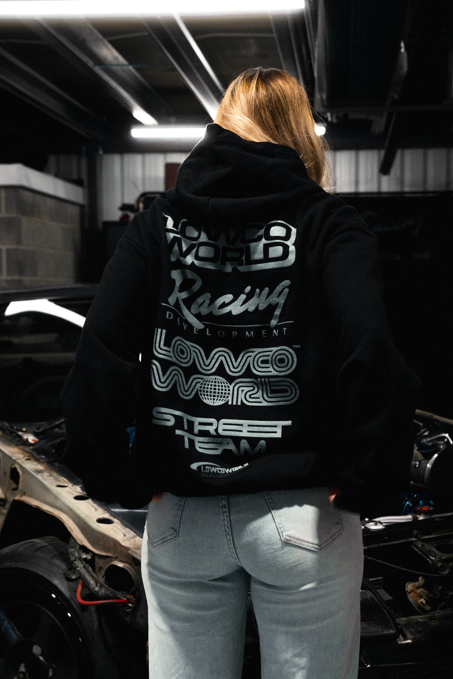 Racing Team Hoodie - Black